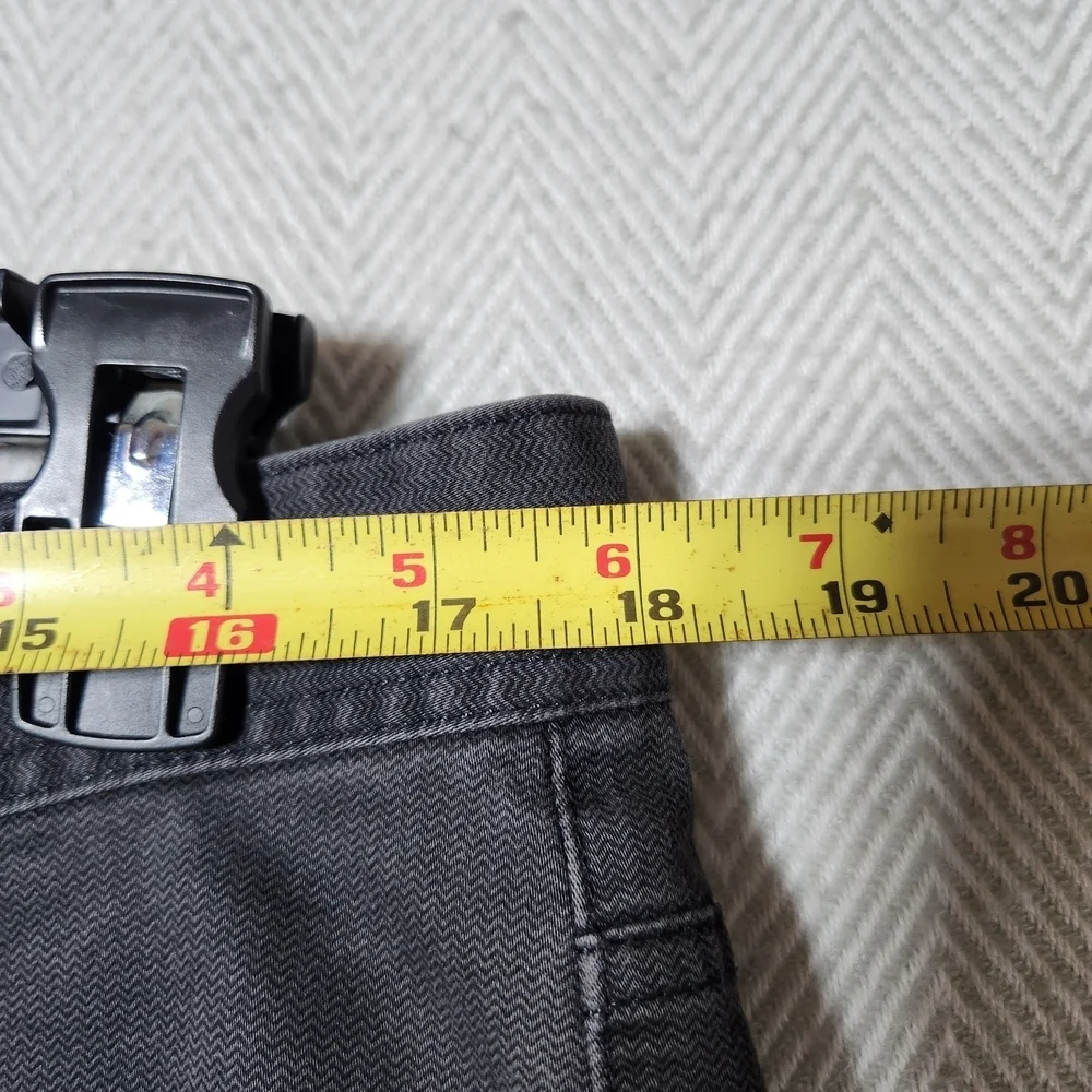 English Laundry Mens 36x34 Dark Gray Black Straight-Leg Jeans
